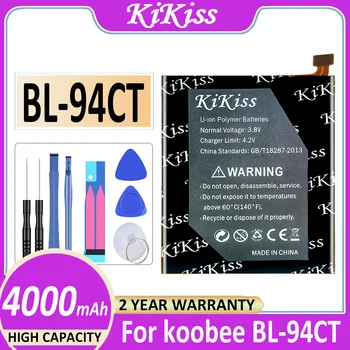 Батарея KiKiss 3600 мАч/4000 мАч Для koobee BL-94CT BL94CT BL-97CT BL97CT BL-93CT BL93CT K300 K400 Bateria