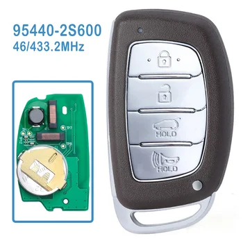 2 шт./лот 95440-2S600 Auto Smart Key FSK 433,92 МГц ID46 Чип 3 + 1 Кнопки TQ8-FOB-4F03 Автомобильный Брелок для Hyundai Tucson 2014 2015