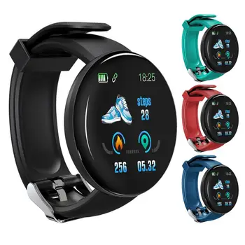 Цифровые Светодиодные электронные смарт-наручные часы Smart Sport Watch, совместимые с Bluetooth, пульсометр, датчик артериального давления, фитнес-трекер