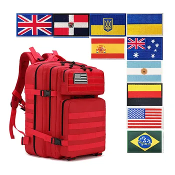 Туристический рюкзак для мужчин, походная сумка, дорожная сумка для мужчин, Треккинг, альпинизм, кемпинг, камуфляж, спортивный рюкзак большой емкости 45 л