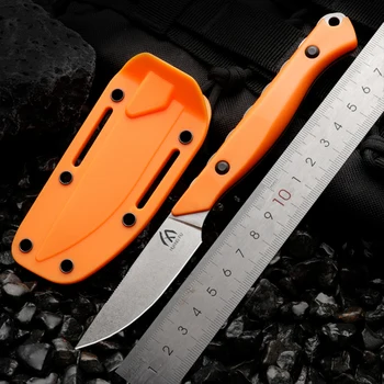 Высококачественный уличный нож из стали CPM-154 с фиксированным лезвием, нож для выживания в дикой природе, мужской подарочный спасательный нож, походный охотничий нож