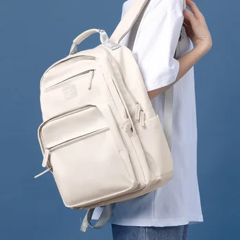 Женский рюкзак Большой емкости, водонепроницаемый Школьный рюкзак для ноутбука, Деловая Дорожная сумка, рюкзаки