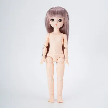 30-сантиметровая кукла BJD с нормальной кожей, несколькими съемными суставами, аксессуары для тела для мальчиков и девочек, игрушки своими руками