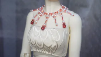 Ожерелье для куклы 1/3 BJD, аксессуары из жемчуга в виде капель воды