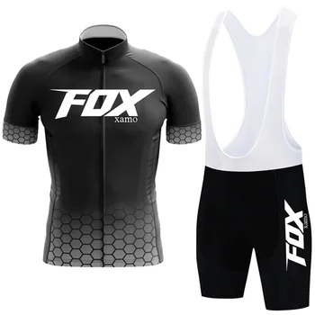 Новый Велосипедный Комплект 2023 Foxxamo Велоспорт Джерси Велосипедные Шорты 20D Брюки Team Ropa Ciclismo Майо Велосипедная Одежда Униформа