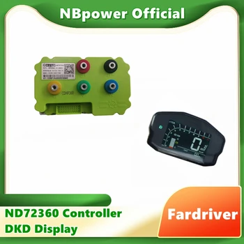 Программируемый Контроллер NBpower/FARDRIVER ND72360 3000-4000 Вт BLDC Для Электрического Мотоцикла с дисплеем DKD mainline Z6 опционально
