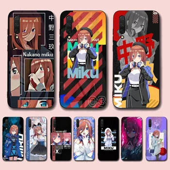 Аниме-Чехол Для Телефона Nakano Miku Для Xiaomi Mi 5X8 9 10 11 12 Lite Pro 10T PocoX3pro PocoM3 Note 10 Pro Lite