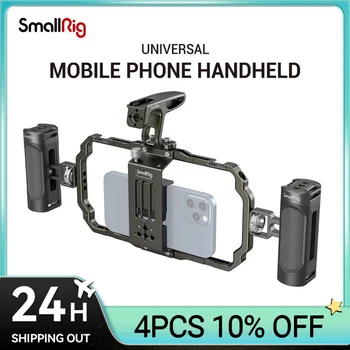 SmallRig Универсальная ручка для мобильного телефона handgrip Handheld Для iPhone 13/13 Pro/13 Pro Max Для iPhone 14 Video Rig Kit 3155
