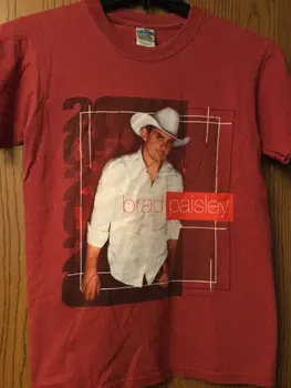 Брэд Пейсли - Тур 2005 года -Красная рубашка -S