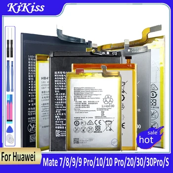 Аккумулятор для Huawei Mate 10 7 S 8 9 20 Pro 10Pro 30 P20 Pro HB396693ECW HB396689ECW HB436486ECW HB436178EBW Сменный Bateria