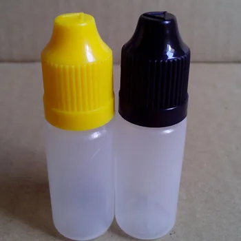10 Комплектов Пустой Пластиковой Бутылки-Капельницы объемом 10 мл С Защитной От Детей Крышкой И Длинным Тонким Наконечником 10cc E Liquid Needle Vial