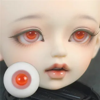 Кукольные глаза BJD 1/346 Очков 1214 мм Оранжево-Розовые Зрачки 1618 мм Имитация глазных яблок
