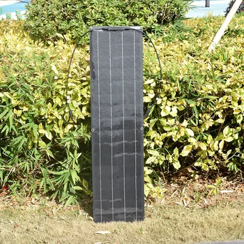 Солнечная панель 50 Вт 100 Вт солнечное зарядное устройство солнечная фотоэлектрическая система крыша фургона на колесах для кемпинга на открытом воздухе Power Bank