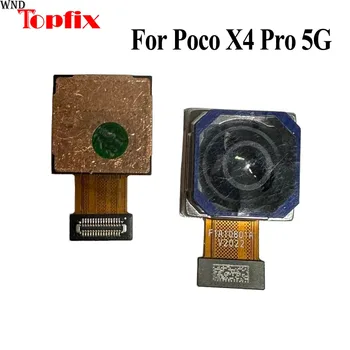 Протестировано Для Xiaomi Poco X4 Pro X4pro 5G Задняя Камера Гибкий Кабель Для Xiaomi Poco X4 Pro 5G большая Камера Замена задней Камеры