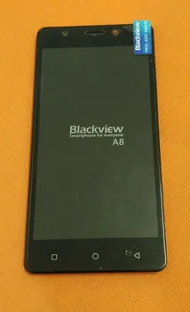 Оригинальный ЖК-дисплей + сенсорный экран с цифровым преобразователем + рамка для Blackview A8 MTK6580A Quad Core 5.0 дюймов Бесплатная доставка