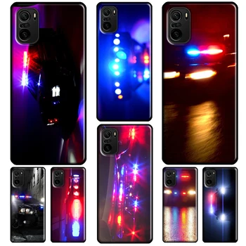 Полицейские Машины Светятся Ночью Для Redmi Note 11 Pro 9 Pro 7 8 9S 10S 11S Note 10 Pro Чехол Для Redmi 10 9C 9A 9 9T Coque