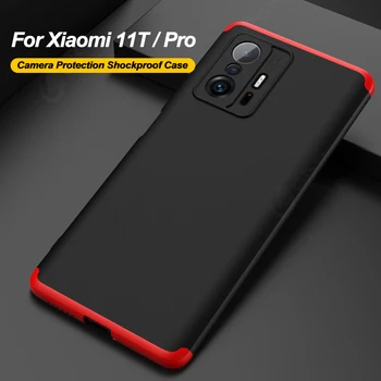 Для Xiaomi Mi 11T 10T Pro Чехол Универсальный Антидетонационный С пленочной Защитой Противоударный чехол Для Xiaomi 11T 10T Pro Cases Coque
