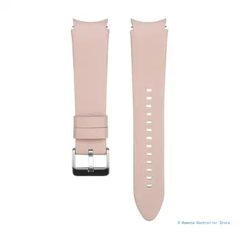 Кожаный ремешок для Galaxy Watch 4 для смарт-часов Модный ремешок Мягкий браслет