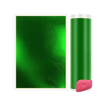 Цветная бумага для маркировки лазерной гравировкой, 2ШТ зеленой бумаги для маркировки, бумага для лазерной гравировки размером 15,3X10,4 дюйма для маркировки волоконным лазером