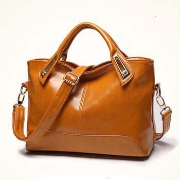 Высококачественная женская сумка через плечо большой емкости, роскошные сумки для женщин, дизайнерская сумка из искусственной кожи в стиле ретро, женская сумка на одно плечо