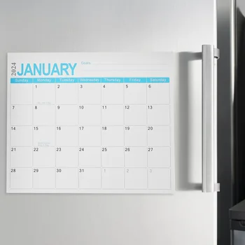Календарь на 2024-2025 годы, Ежемесячная заметка в календаре, Магнитный календарь для домашнего письма, Ежемесячный офисный календарь, аксессуар для дома