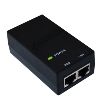 48 В 0.32A POE Адаптер Ethernet Инжектор POE Переключатель для розетки Celling/In-Wall AP/ Outdoor CPE US Plug Прочный