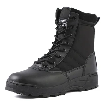 Тактические военные ботинки, мужские ботинки, армейские ботинки для боя в пустыне спецназа, походные ботинки, ботильоны, мужская рабочая безопасная обувь