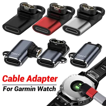 Кабель-адаптер Зарядного Устройства Type C/Micro USB/IOS для Зарядного Устройства Garmin для Garmin Fenix 7/7 S/7X/6/6S/6X/5/5S/5X Преобразователь Зарядки Часов