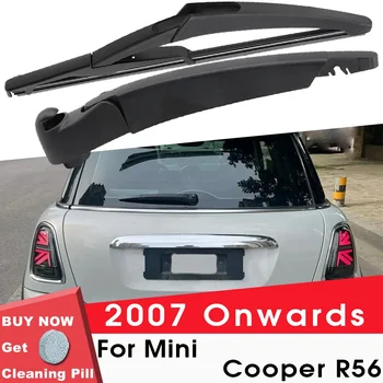 Большинство Подлокотников заднего лобового стекла автомобиля, щетки для Mini Cooper R56 2007 года выпуска, Аксессуары для автостайлинга заднего лобового стекла