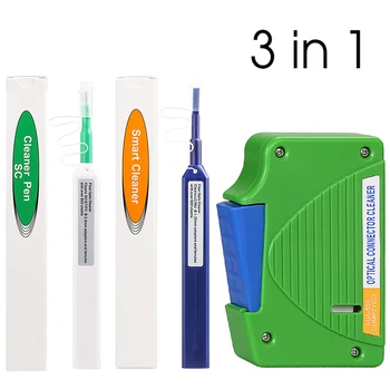 AUA-550 Blue Box Коробка для чистки торца оптического волокна, Инструмент для протирки волокон, Кассета для очистки косичек, Инструменты для волокна FTTH