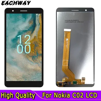 Высокое качество для Nokia C02 ЖК-дисплей сенсорный экран в сборе Запасные части для дигитайзера для Nokia C02 ЖК-дисплей