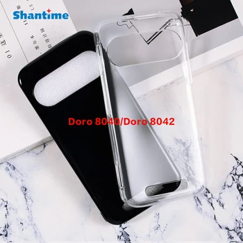 Для Doro 8040, гелевый пудинг, силиконовая защитная задняя крышка для телефона Для Doro 8042, мягкий чехол из ТПУ
