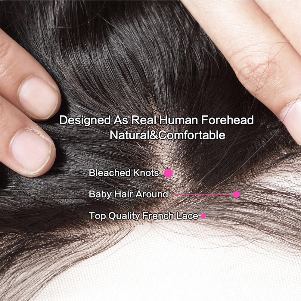 ROYAL IMPRESSION Бразильские Человеческие Волосы Плетение Пучков с Закрытием Объемная Волна Наращивание Волос Для Женщин 5x5 Кружевное Закрытие Пучков Изображение 4