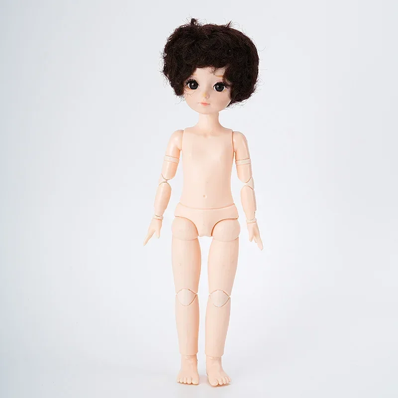 30-сантиметровая кукла BJD с нормальной кожей, несколькими съемными суставами, аксессуары для тела для мальчиков и девочек, игрушки своими руками Изображение 2
