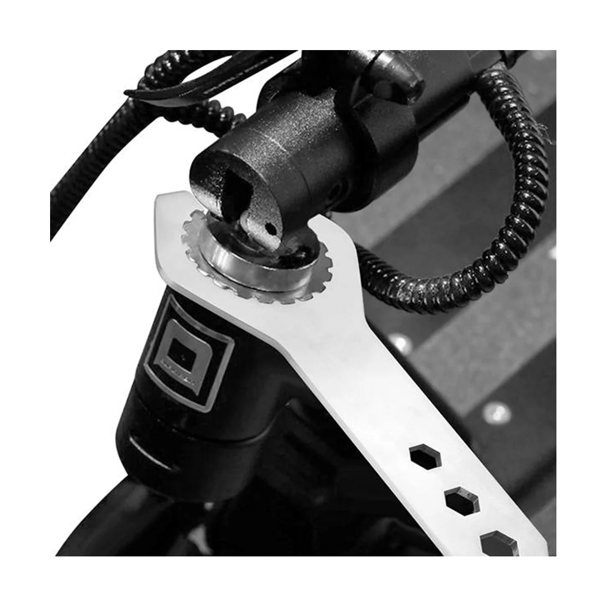 Многофункциональный складной Гаечный ключ в виде подсолнуха, держатель инструмента для ремонта, зажим для ультраскутера Dualtron Thunder DT3 Spider Eagle Изображение 2