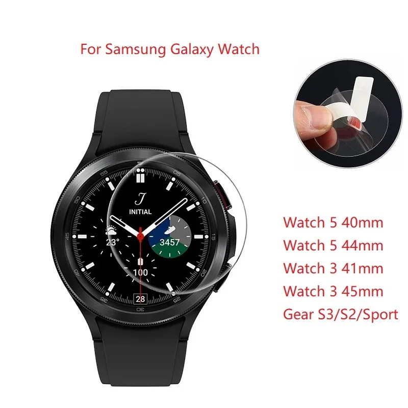 Защитная Пленка Из Закаленного Стекла Для Samsung Galaxy Watch 5 40 44 ММ Смарт-Часы Для Watch 3 41 45 ММ Gear S3 S2 Sport Glass Film Изображение 0