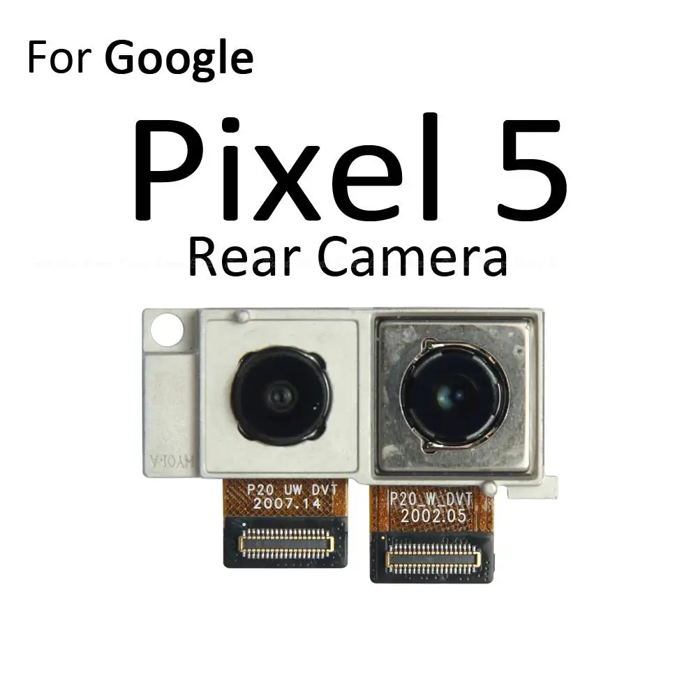 Основная Задняя Задняя Фронтальная Камера Для Селфи Гибкий Кабель Для Google Pixel 4 XL 4a 4XL 5 5a 5G 6 Pro Запчасти Для Ремонта Изображение 2