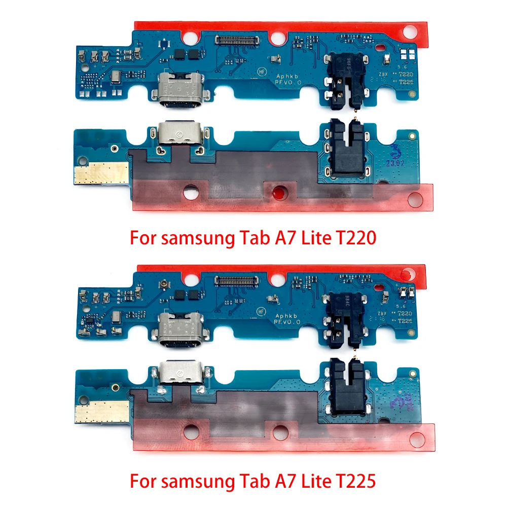 НОВЫЙ Порт Быстрой Зарядки USB, Плата Зарядного Устройства Flex Для Samsung Tab A7 Lite T220 T225, Разъем Для Док-станции С Микрофоном Изображение 1